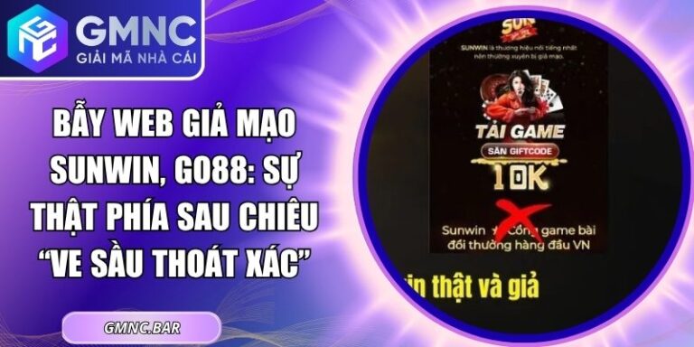 Bẫy web giả mạo Sunwin, Go88