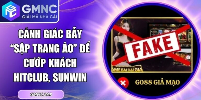 Cảnh giác bẫy sập trang ảo