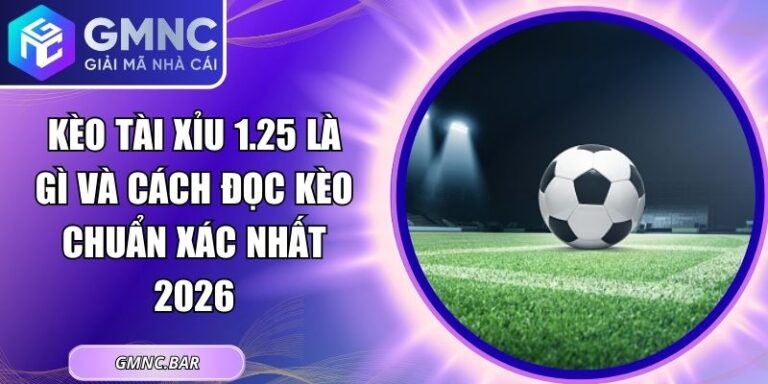 Kèo Tài Xỉu 1.25 Là Gì