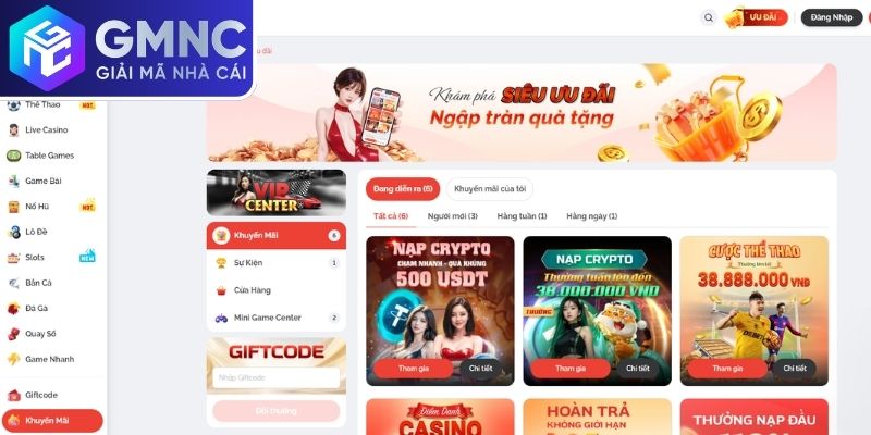 Những chương trình ưu đãi nổi bật đang có tại Max88