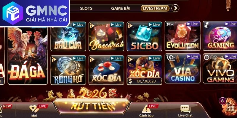 Sòng bài trực tuyến với cảm giác chơi sống động